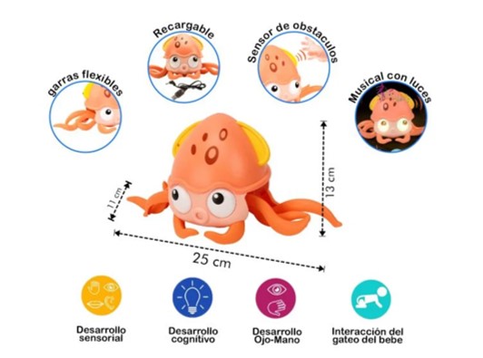 pulpo recargable