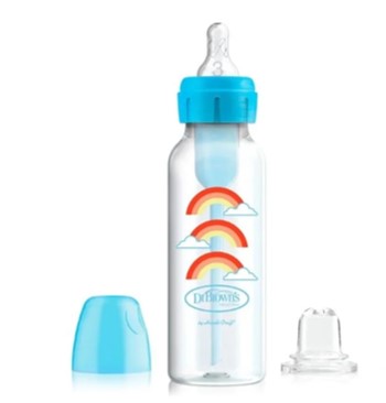 Biberón Kit de transición 2 en 1 Boca estrecha 8oz/250ml, SB8192