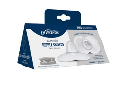 Pezoneras de silicona + Estuche Esterilizador – Talla 1, BF050 - Imagen 2